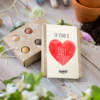 Giftbox minihart 'ik vind je lief'