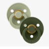 Spenen 2 stuks Sage/Hunter Green