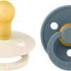 Spenen 2 stuks Ivory/Petrol