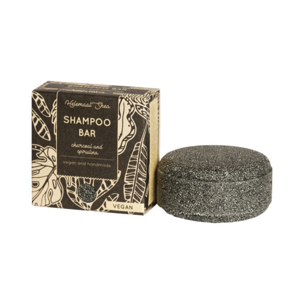Shampoo Bar Houtskool & Spirulin (for men)