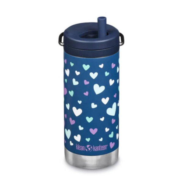 TKWide Isolatiefles Navy Hearts 355ml