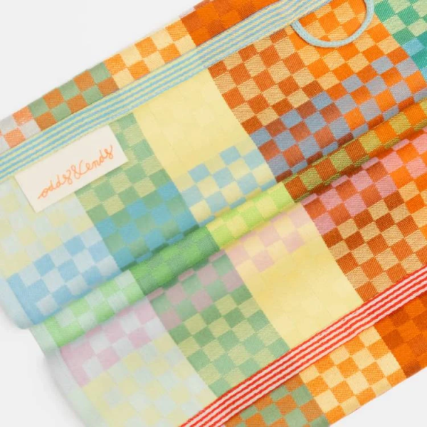Checkered Check Kitchen Towel